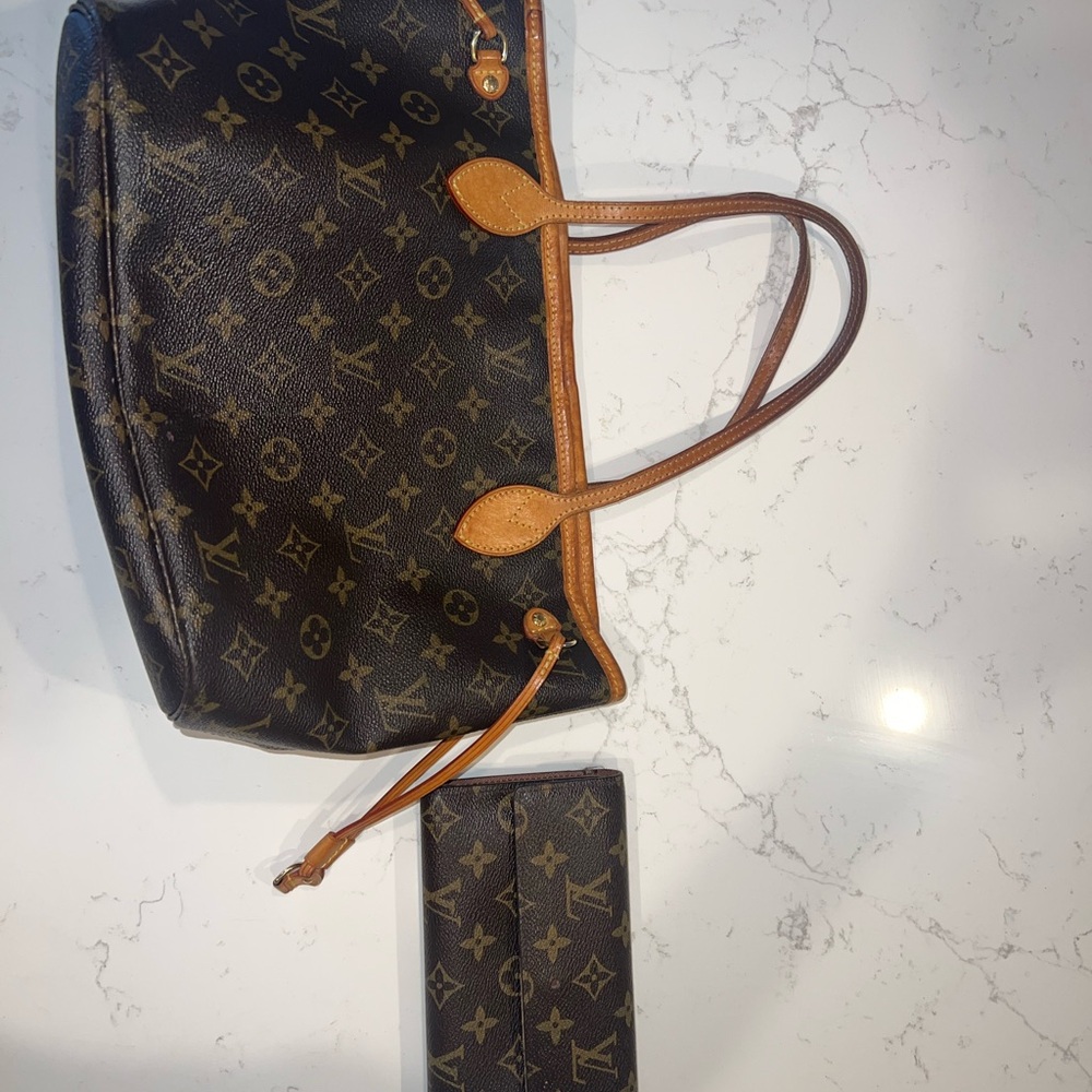 Louis Vuitton Brown Monogram Canvas Tote